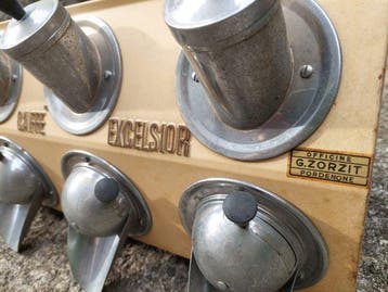 Officine G. Zorzit - Dispenser - Staal, Aluminium, Metaal -