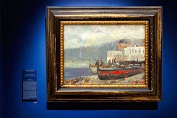 Ezelino Briante (1901 – 1971) - Barche in secca - NO RESERVE