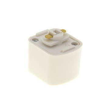 1-Fase Rails - Square Adapter - Wit, Verzenden