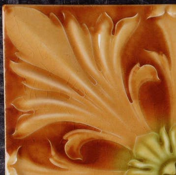 Jugendstil Tegel - Manufactures Céramiques dHemixem Gilliot