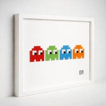 nLm - Pac-Man United Colors (Ghosts) • Mosaic • 8/50