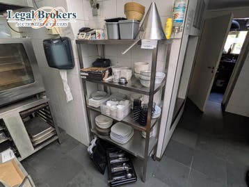 RVS rek met inhoud(MARGE), Ophalen of Verzenden, Zo goed als nieuw