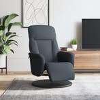 vidaXL Fauteuil met voetensteun verstelbaar fluweel, Verzenden, Nieuw