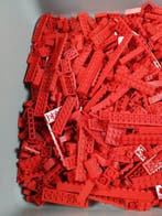 Lego - geen serie - Partij van 1000 rode bouwstenen -, Nieuw