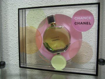 Chance Chanel - Reclamebord - Plastic, Glas