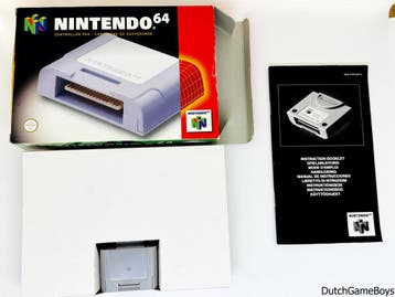Nintendo 64 / N64 - Controller Pak - Boxed, Games en Spelcomputers, Spelcomputers | Nintendo 64, Verzenden, Gebruikt