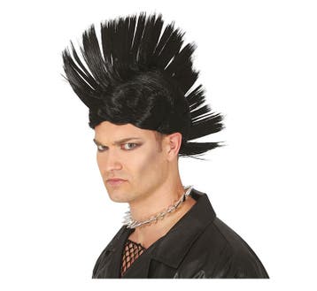 Zwarte Pruik Punk, Verzenden