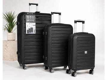 Veiling - 3-delige Kofferset Trolleyset ABS Hardcase, Handtassen en Accessoires, Nieuw
