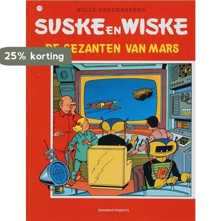 De gezanten van Mars / Suske en Wiske / 115 9789002112973, Livres, BD, Envoi