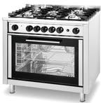 Fornuis + Heteluchtoven | Gas/Elektrisch | 5 Branders, Verzenden, Nieuw in verpakking
