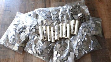 België. 1, 5, 10 Francs 1950/1988, 4 Kg. (Zonder