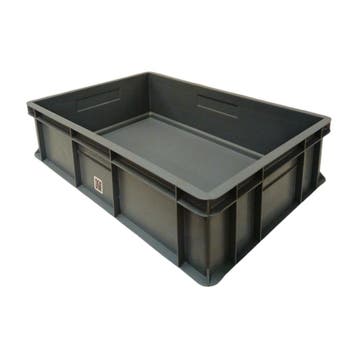 Stapelbak 600x400x155 mm euronorm gesloten handvat, Ophalen of Verzenden
