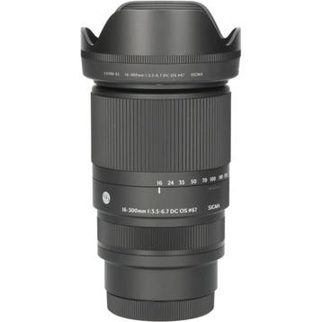 Sigma 16-300mm F3.5-6.7 DC OS | Contemporary Sony E-mount, Ophalen of Verzenden, Gebruikt, Overige typen, Zoom