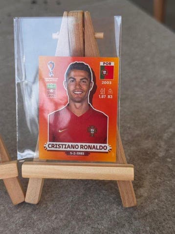 2022 Panini FIFA World Cup Qatar 2022 Cristiano Ronaldo Foil, Nieuw