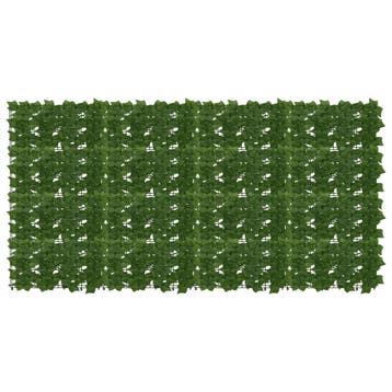 vidaXL Balkonscherm met bladeren Groen 200 x 100 cm, Tuin en Terras, Verzenden, Nieuw
