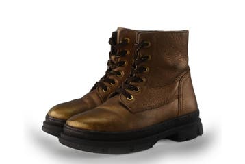 IK-KE Veterboots Meisjes in maat 31 Brons, Verzenden, Jongen of Meisje, IK-KE, Schoenen
