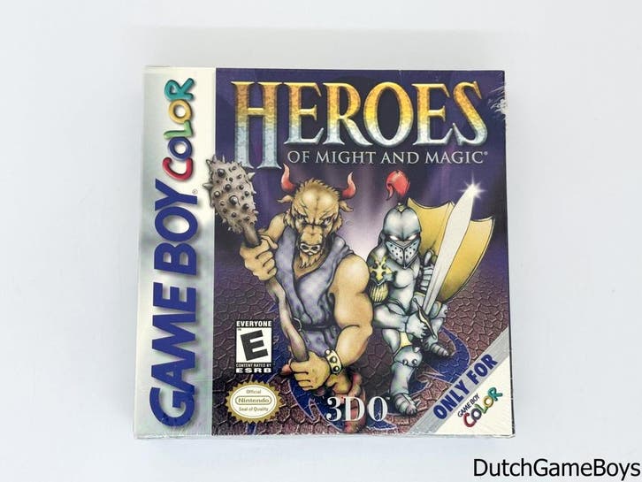 Gameboy Color - Heroes Of Might And Magic - USA - New & Seal, Games en Spelcomputers, Games | Nintendo Game Boy, Gebruikt, Verzenden