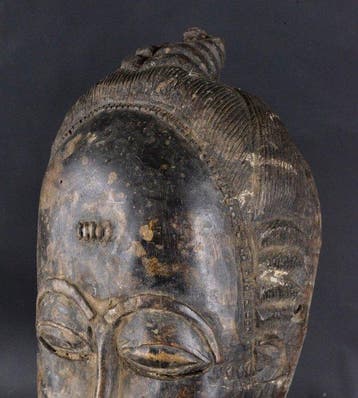 Het ceremoniële masker van Djé - Yaure - Ivoorkust