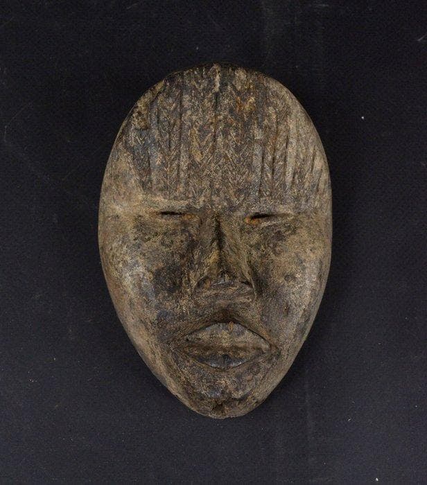 Drietal maskers - Dan - Ivoorkust, Antiquités & Art, Art | Art non-occidental