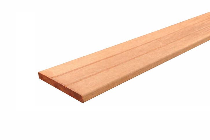 Hardhouten Schuttingplanken | Geschaafd | 16x145mm | Keruing, Tuin en Terras, Schuttingen, 3 tot 6 meter, Nieuw, Hout, 1 tot 2 meter