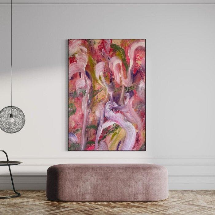 Timo Wedell - Liebeslied - XXL - Abstract, Antiek en Kunst, Kunst | Schilderijen | Modern