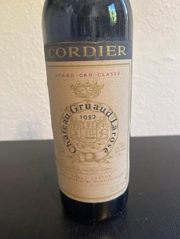 1982 Chateau Gruaud Larose - Saint-Julien Grand Cru Classé -, Verzamelen, Wijnen, Nieuw