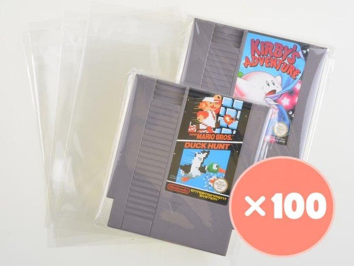 100x Nintendo NES Cart Bag, Informatique & Logiciels, Boîtiers d'ordinateurs, Envoi