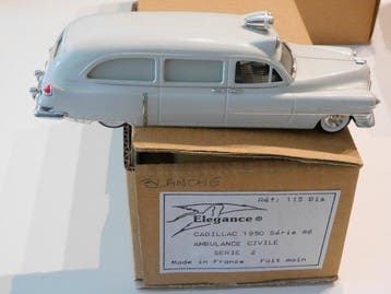 Elegance 1:43 - Modelauto - Cadillac 1950 Serie 86 Ambulance, Nieuw