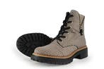 Rieker Veterboots in maat 39 Beige, Kleding | Dames, Schoenen, Verzenden, Beige, Overige typen, Zo goed als nieuw