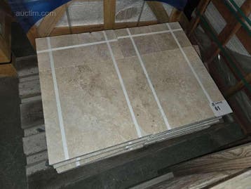 155m² Turkse Travertine Tegels, Ophalen, Nieuw
