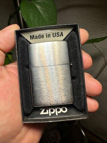 Zippo - Zonder minimumprijs - Zakaansteker - Staal, Verzamelen, Nieuw
