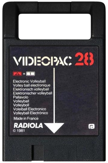 Videopac 28: Electronic Volleyball (Cart Only), Verzenden