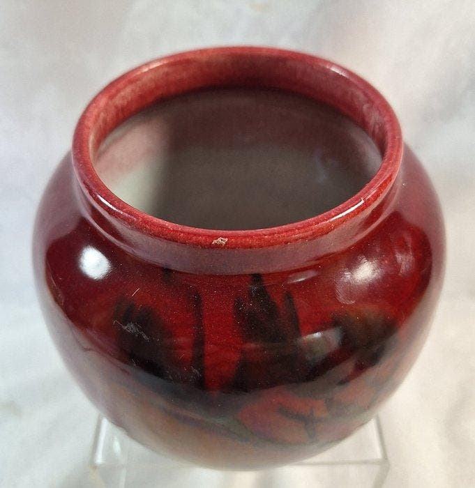 St. Lukas, Kunstaardewerkfabriek - Vase (2) - Faïence -, Antiek en Kunst, Antiek | Glaswerk en Kristal
