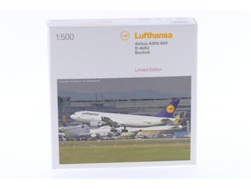 Schaal 1:500 Herpa 516143 Lufthansa Airbus A300-600 Reg...., Ophalen of Verzenden