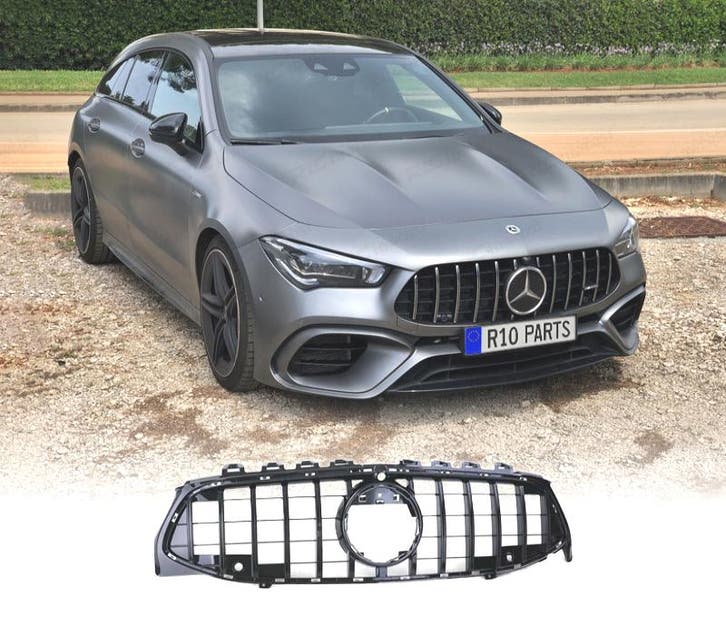 CALANDRE MERCEDES CLASSE CLA C118 19- LOOK AMG GT NOIR BRILL, Autos : Pièces & Accessoires, Carrosserie & Tôlerie, Envoi