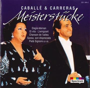 Caballé &amp; Carreras - Meisterstücke, Verzenden, Gebruikt