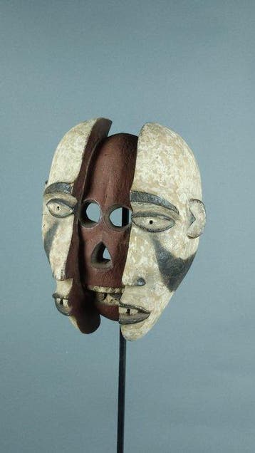 prachtig masker - Kongo - Congo RDC (Zonder minimumprijs)