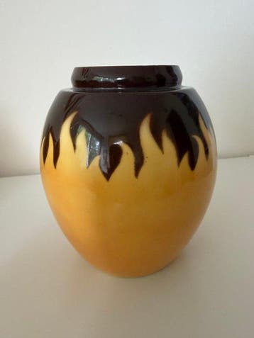 Mosa, Maastricht - Vase (3) - Porcelaine - Ensemble de trois, Antiek en Kunst