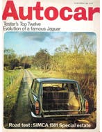 1969 AUTOCAR MAGAZINE 3853 ENGELS, Nieuw