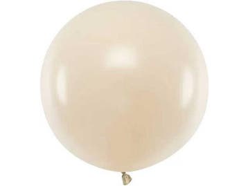 Veiling - Partydeco - Ballonnen latex - ivoor 60 cm (per stu, Nieuw