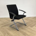 Grammer Office design vergaderstoel,  zwart - grijs, Huis en Inrichting, Gebruikt, Zwart, Eén
