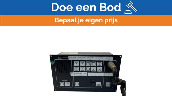 Bieden: Zenitel ETB-10V5 Marine Intercom System 10-Line Com, Sports nautiques & Bateaux, Instruments de navigation & Électronique maritime
