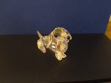 Swarovski - Beeldje - Dachshund mini - 014388 - Box +