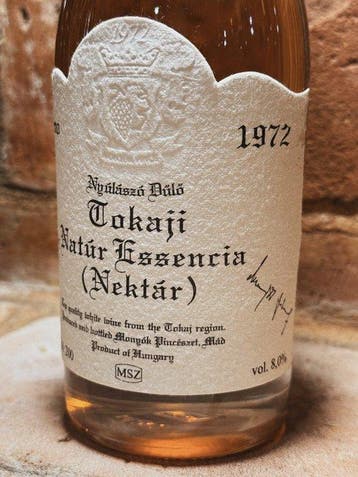1972 Monyók Pincészet - Tokaj Eszencia - 1 Halve flessen, Nieuw