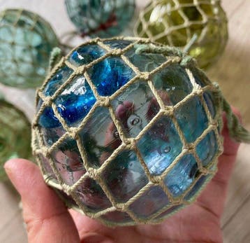 Maritieme objecten (7) - Vissersdrijvers met originele, Antiek en Kunst