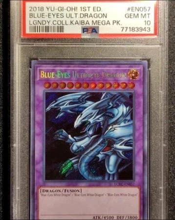 Konami - 1 Graded card - Yu-Gi-Oh! - Blue-Eyes Ultimate