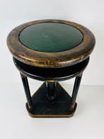 Tabouret - Tabouret de piano de style Art déco / Biedermeier, Antiquités & Art