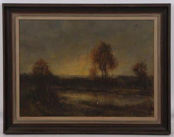 Henk Bies (1928-2006) - Herfstlandschap