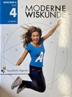 Moderne Wiskunde 11e ed havo 4 wiskunde A leerboek H. Bakker, Verzenden, Gelezen, H. Bakker