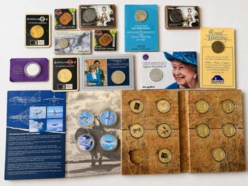 Verenigd Koninkrijk. Mixed Lot of British Coins and Medals